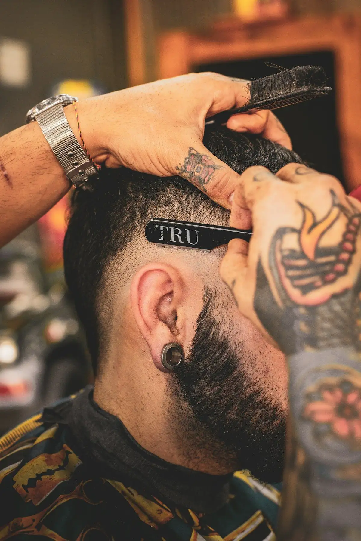 Atendimento na Jeff's BarberShop
